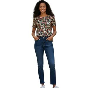 KUT from the Kloth Katy Jeans Women 12 Mid Rise Whiskered Denim W35, KP271MA6R
W